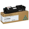 Товар 408216 / 407384 Ricoh Оригинальный голубой принт-картридж для Ricoh Aficio SP C352E/DN (6 000 стр.)