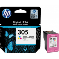 Товар 3YM60AE HP 305 оригинальный струйный трехцветный картридж для HP DeskJet 2300 /2700/ DeskJet Plus 4100/ENVY 6000/ ENVY Pro 6400 серии (100с.)