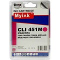 Похожий товар CLI-451XLM MyInk совместимый пурпурный картридж для Canon Pixma iP6840/ iP7240/ iX6840/ MG5540/ MG6640/ MG7540/ MX724/ MX924 (12мл)