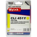 Похожий товар CLI-451XLY MyInk совместимый желтый картридж для Canon Pixma iP6840/ iP7240/ iX6840/ MG5540/ MG6640/ MG7540/ MX724/ MX924 (12мл)