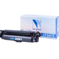 Просмотренный товар CF361X Картридж NV Print голубой, совместимый (9500стр.)