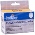 Просмотренный товар CD974AE / PL-CD974AE ProfiLine совместимый желтый картридж для HP OfficeJet 6000/ 6500/ 7000/ 7500 (14.6мл)