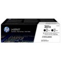 Похожий товар CF400XD №201X Hewlett Packard двойная упаковка оригинальных картриджей черного цвета увеличенной емкости для HP Color Laser M252/ M274n/ M277 (5 600стр)