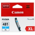 Просмотренный товар CLI-481XL C [2044C001] Картридж Canon голубой для Canon Pixma TR7540/ TR8540/ TS6140/ TS8140/ TS9140