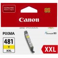 Просмотренный товар CLI-481XXL Y [1992C001] Картридж Canon желтый для Canon Pixma TR7540/ TR8540/ TS6140/ TS8140/ TS9140