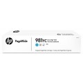 Просмотренный товар L0R17YC HP №981YC оригинальный голубой картридж для HP PageWide 556/ 586 (16 000стр)