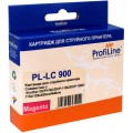 Просмотренный товар LC-900M / PL-LC900M ProfiLine совместимый пурпурный картридж для Brother DCP 110/ 115/ 117/ 120; FAX 1835/ 1840/ 1940; MFC 210/ 215 (400стр)