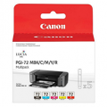 Просмотренный товар PGI-72 MBK/C/M/Y/R [6402B009] MultiPack Набор картриджей для Canon PIXMA PRO-10