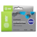 Похожий товар T054240 / CS-EPT0542 Cactus совместимый голубой струйный картридж для Epson Stylus Photo R800/R1800 (400стр)