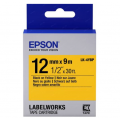 Товар LK-4YBP / C53S654008 Epson оригинальный ленточный картридж чёрный шрифт на жёлтом фоне для Epson LabelWorks 9.1м