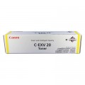 Просмотренный товар C-EXV20 Yellow [0439B002] Тонер-картридж Canon для imagePRESS C6000VP/ 7000VP, желтый