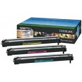 Просмотренный товар 12N0772 Lexmark Комплект из 3 фотобарабанов (CYM) для принтеров C920/ C910/ C912 (28000 стр. для ка