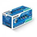 Похожий товар S050268 Набор картриджей для Epson AcuLaser C1100/ CX11. Bk+C+M+Y (черный полный- 4000 стр.,  цветные не полные- 1500 стр.)