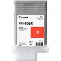 Просмотренный товар PFI-106R (Red) [6627B001] Картридж с чернилами для плоттера Canon iPF6400/6450 (130 мл)