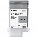 Просмотренный товар PFI-106PGY (Photo Grey) [6631B001] Картридж с чернилами для плоттера Canon iPF6400/6450 (130 мл)