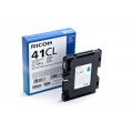 Похожий товар GC41CL [405766] Картридж голубой для гелевого принтера Ricoh Aficio SG2100N/3110DN/DNw (600стр)