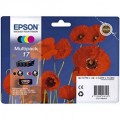 Похожий товар T17064A10 Набор картриджей EPSON (№17) для Expression Home XP-33/ 103/ 203/ 207/ 303/ 306/ 313/ 323/ 406/ 413/ 423 ( 4 цвета, Ресурс: приблизительно 130 стр. - черный; приблизительно по 150 стр. – цветные, водорастворимые чернила)