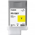 Похожий товар PFI-106Y (Yellow) [6624B001] Картридж с чернилами для плоттера Canon iPF6400/6450 (130 мл)