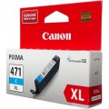 Просмотренный товар CLI-471C XL [0347C001] Картридж Canon голубой для PIXMA MG5740, 6840, 7740 мл., до 715 страниц)