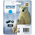 Похожий товар T26124 Картридж голубой (№26) для Epson XP-600/ 605/ 700/ 710/ 800/ 820 (300 стр.), Cyan