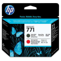 Похожий товар CE017A Печатающая головка №771 для HP DesignJet Z6200, матовая черная и хроматическая красная