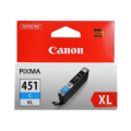 Просмотренный товар CLI-451XLC [6473B001] Картридж Голубой для PIXMA MG5440/MG5540/MG6340/MG6440/MG7140, iP7240, iP8740, MX924. 700 страниц.