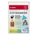 Просмотренный товар CL-511 [2972B008] CHROMALIFEPACK CANON Картридж цветной для PIXMA MP260 стандарт и 100 листов бумаги для повседневной фотопечати GP-501